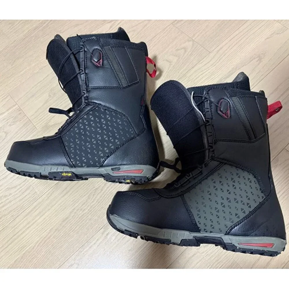 $350 Burton Imperial Snowboard Boots! 11 Black Speed Zone Excellent Condition